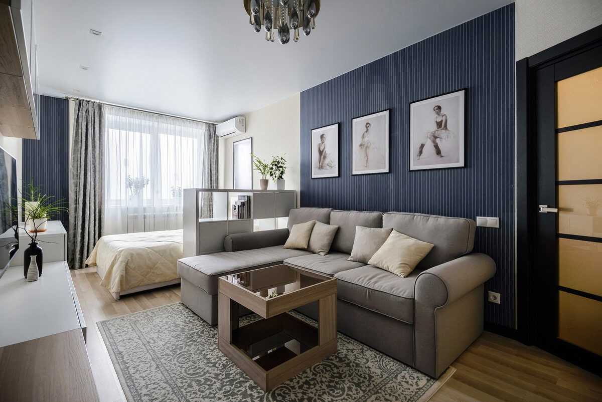 Дизайн комнаты 20 метров: зонирование, выбор стиля и подбор мебели