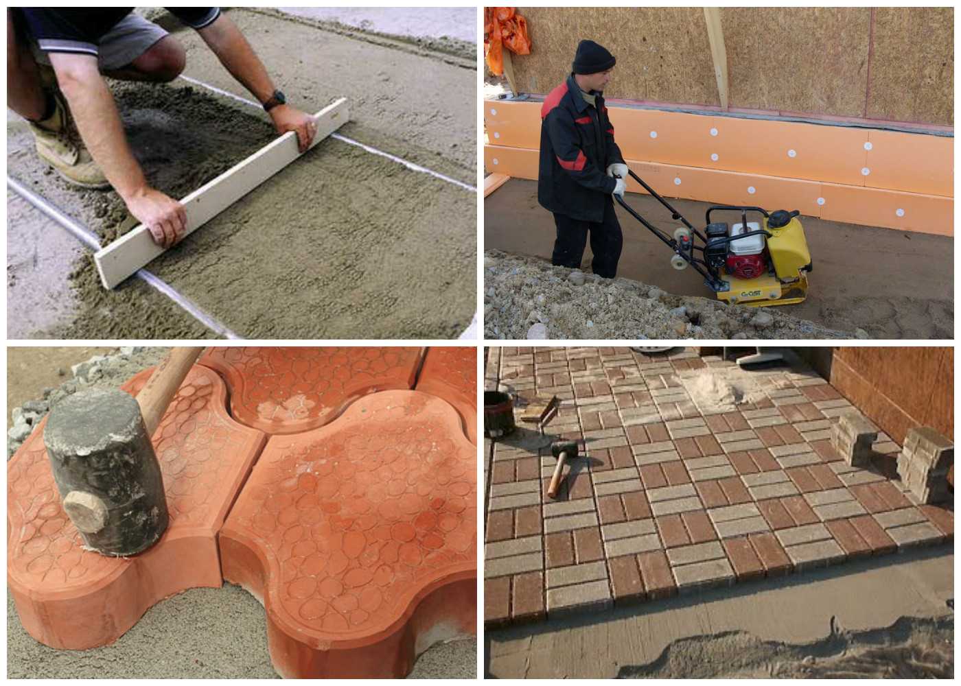 Технология изготовления тротуарной плитки в домашних условиях Как приготовить раствор и сделать формы для производства своими руками Пошаговая инструкция для