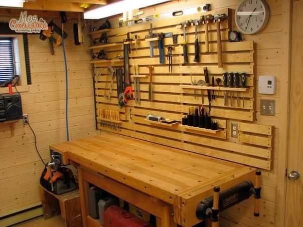 Полки в гараже своими руками: для колес и инструментов, стеллажи и полки над верстаком, из дерева и металла