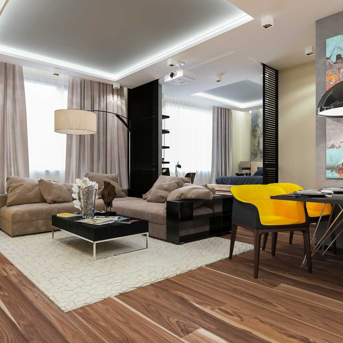 Интерьеры квартир в современном стиле: 58 фото идей дизайна | salon