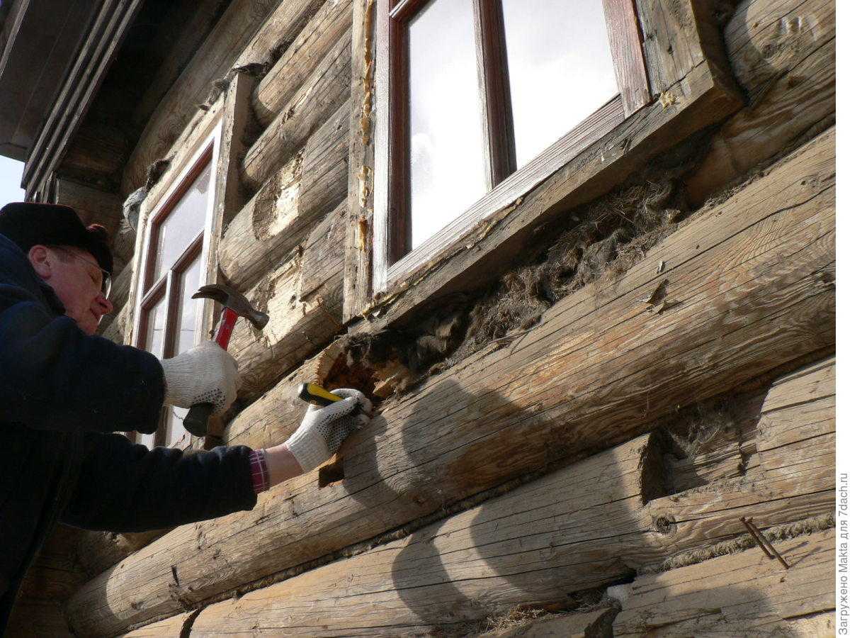 Капитальный ремонт старых деревянных домов под ключ внутри и снаружи