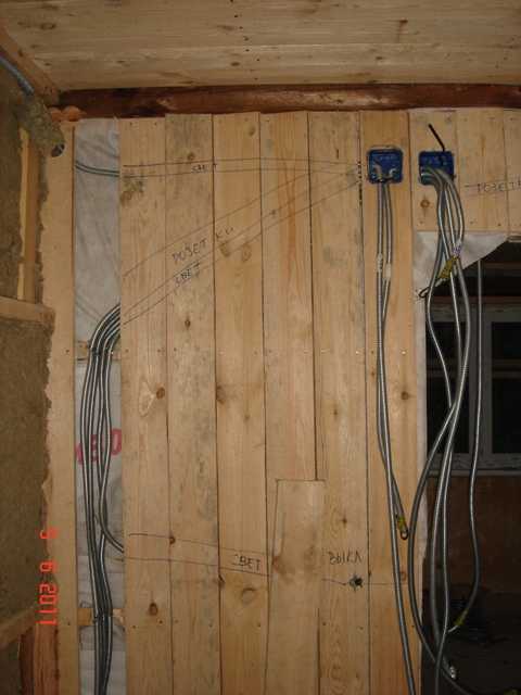Электрика в деревянном доме: схемы + монтажные инструкции