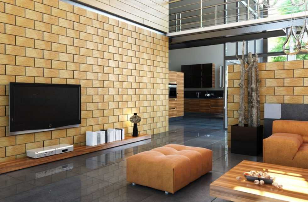 Клинкерная плитка для внутренней отделки стен: облицовочный белый клинкер в интерьере квартиры, фото