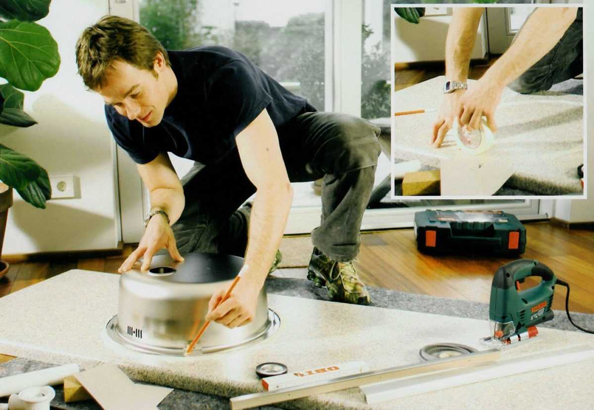 Правила установки кухонной мойки