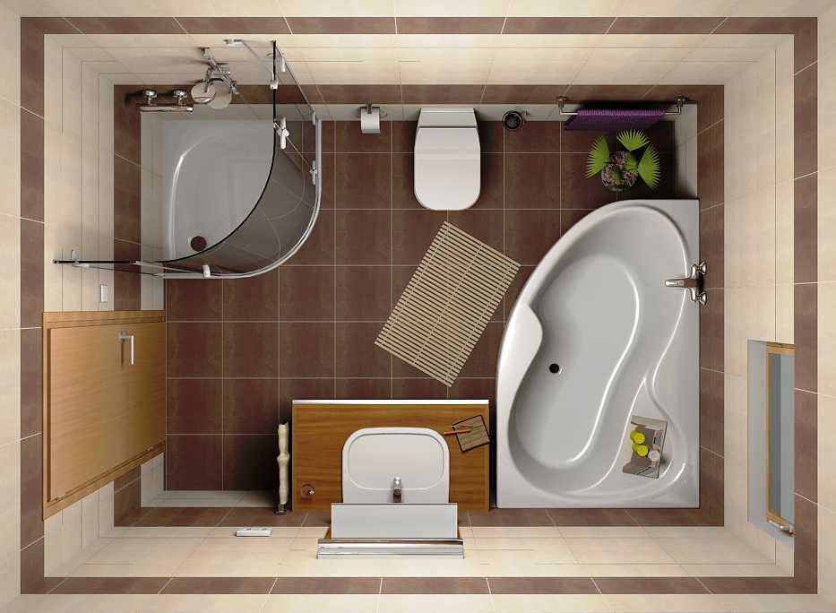 Дизайн ванной комнаты с туалетом: современные идеи на фото