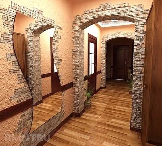 Искусственный декоративный камень для внутренней отделки стен в квартире