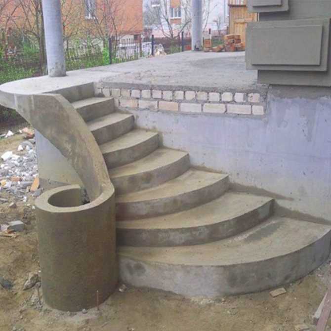 Крыльцо из бетона своими руками: пошаговая инструкция