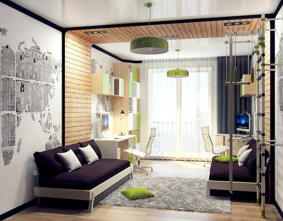 Детская комната в стиле лофт: 79 лучших идей дизайна интерьера на фото от salon.ru