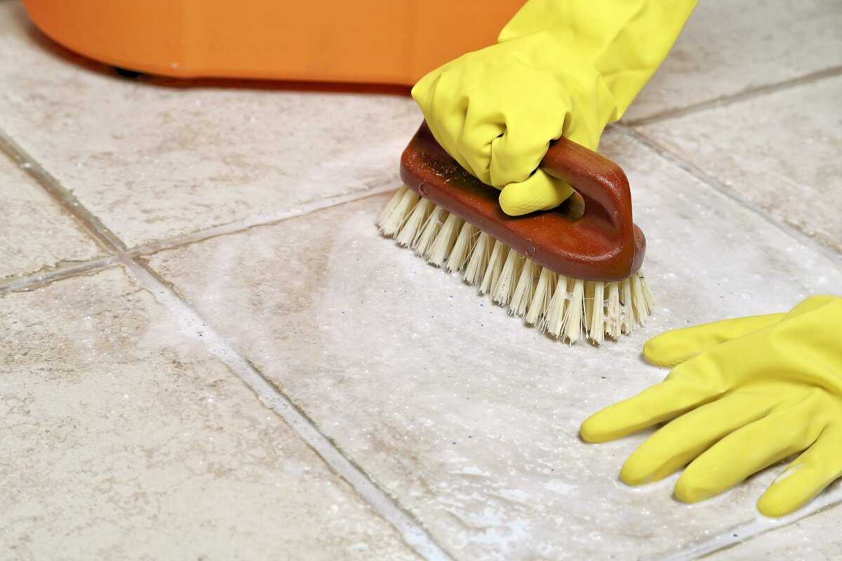 Как отмыть плитку после ремонта: способы и средства