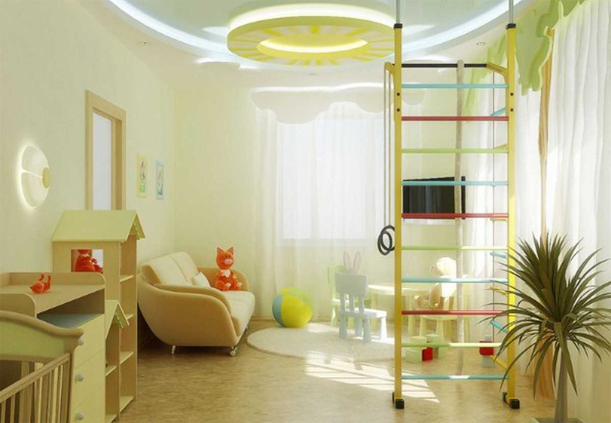 Правильное освещение детской комнаты