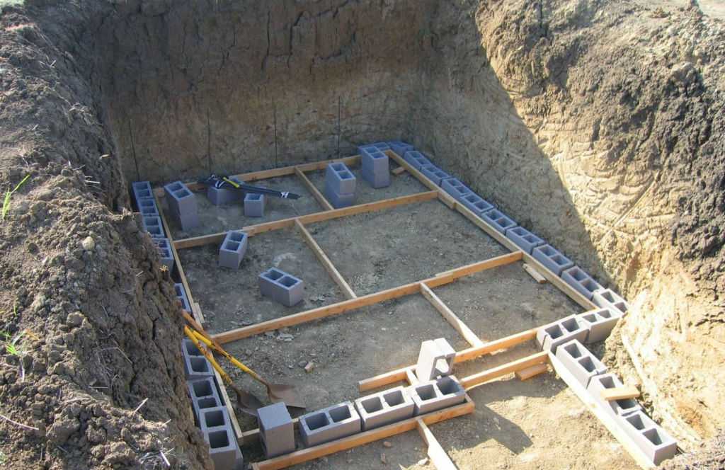 Материалы для строительства  погреба, подвала, гаража
