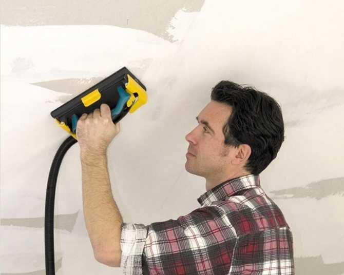 Ошкуривание стен после шпаклевки: чем шкурить и шлифовать, какой шкуркой зачистить, шлифовка наждачкой, как правильно затирать