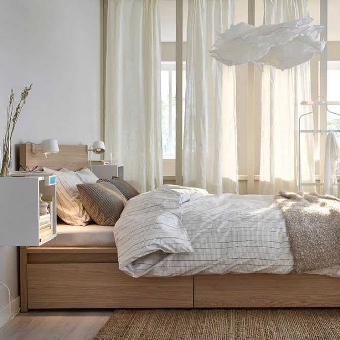 Двуспальная кровать — фото традиционных и эксклюзивных вариантов