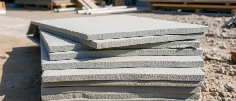 Хризотилцементный лист 40 мм - особенности толстого листа и варианты применения