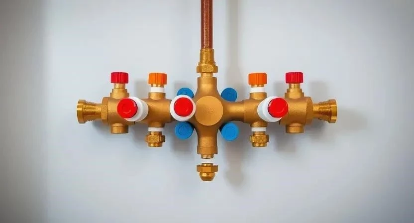 Монтаж коллекторной системы отопления с газовым котлом в частном доме