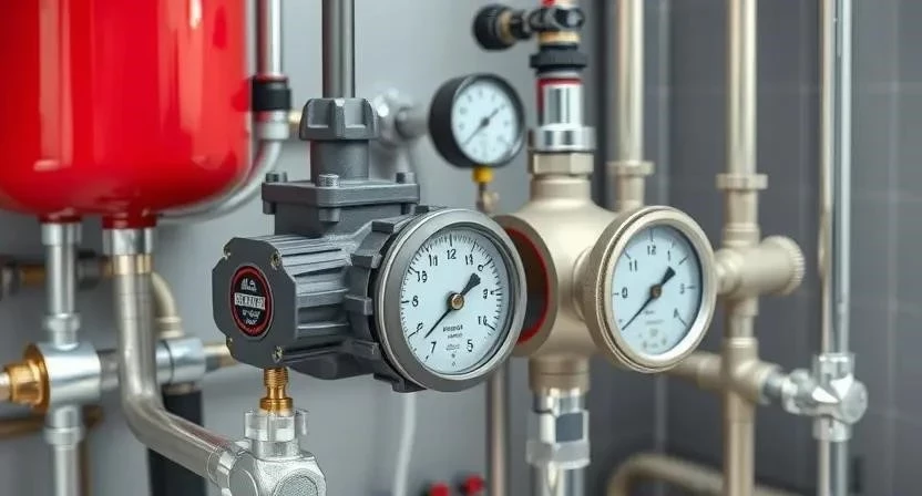 Монтаж коллектора лучевой системы отопления