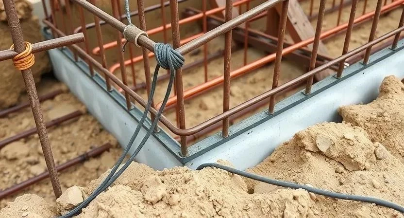 Как правильно армировать углы ленточного фундамента