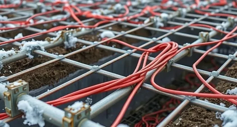 Заливка фундамента зимой: технология и особенности