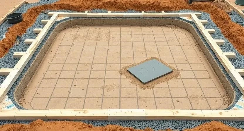 Фундамент монолитная плита особенности виды и технические характеристики