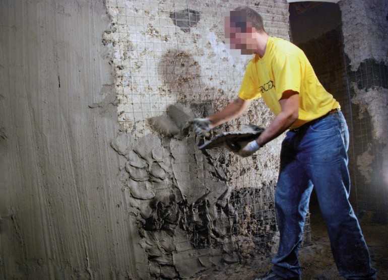 Глиняная штукатурка стен своими руками: приготовление раствора, ремонт, технология нанесения и выравнивания