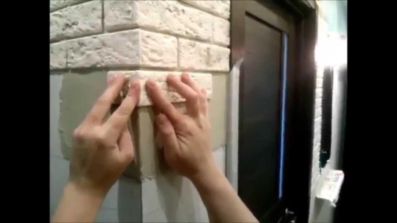 Гипсовая плитку на стену своими руками