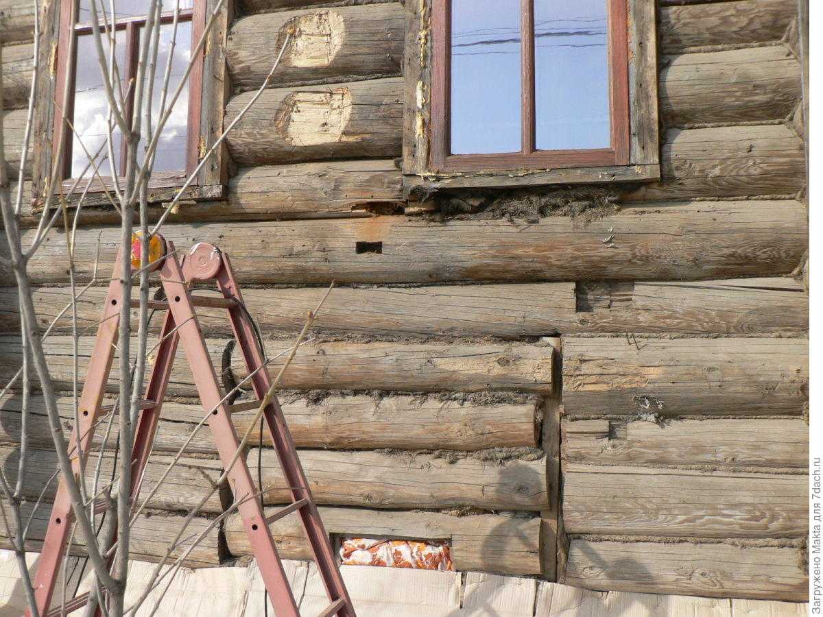 Ремонт фундамента деревянного дома своими руками