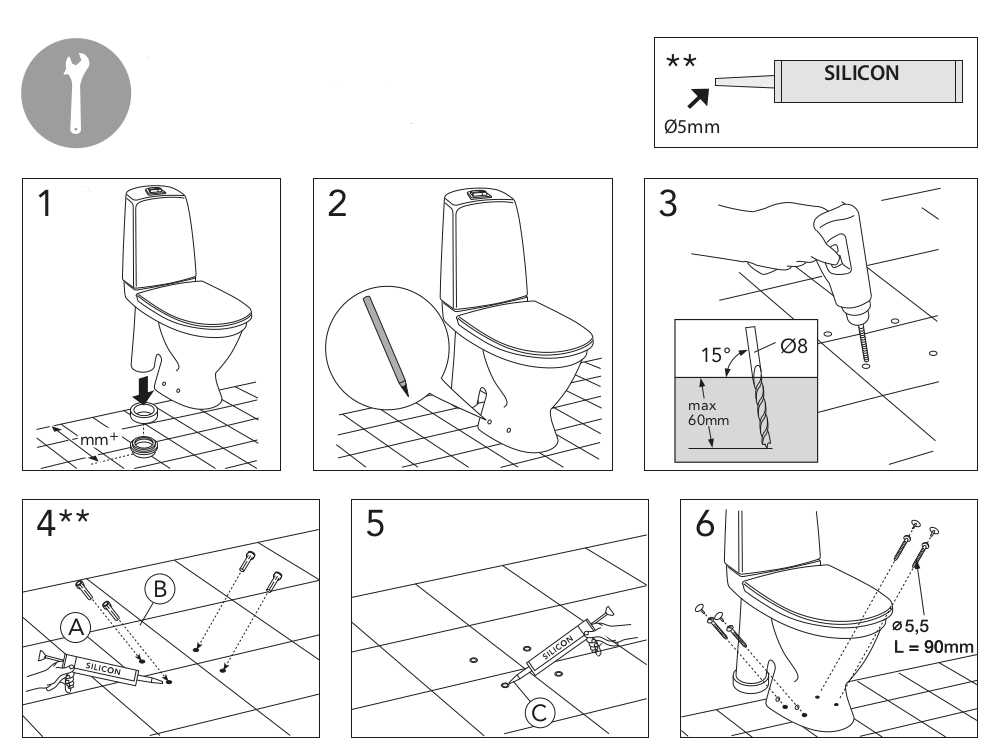 Установка унитаза (99 фото): как устанавливать своими руками, как правильно установить подвесную модель