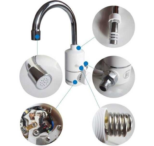 Электрический проточный кран-водонагреватель: принцип действия, критерии выбора, модели