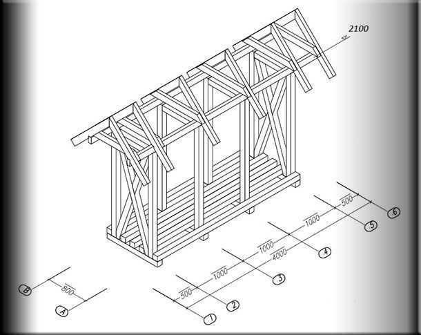Практичность и удобство: проекты хозблока с дровником под одной крышей