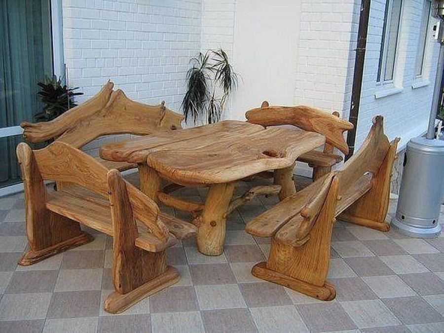 Мебель из массива дерева своими руками - лучшие идеи + мастер-класс!