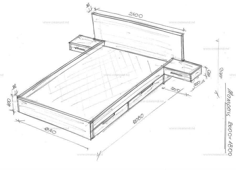 Кровать с ящиками: разновидности преимущества и особенности использования Из какого материала выбрать модель Изготовление своими руками