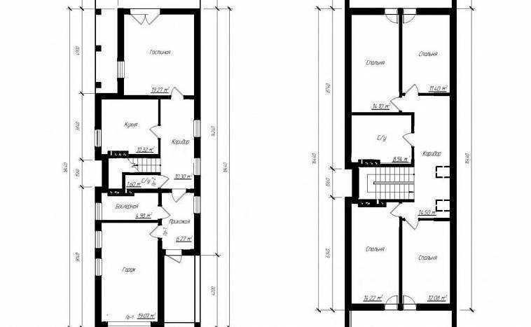 Проекты одноэтажных домов бесплатно: чертежи и фото | home-ideas.ru