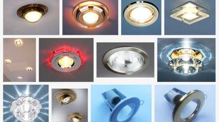 Встраиваемые светильники - 105 фото современных моделей и их характеристики