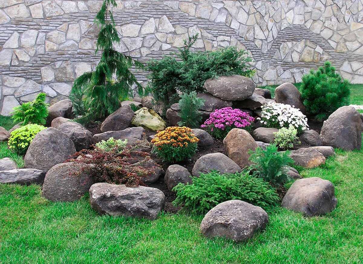 Камни в дизайне сада: сад камней своими руками, роспись валунов, горка и другое