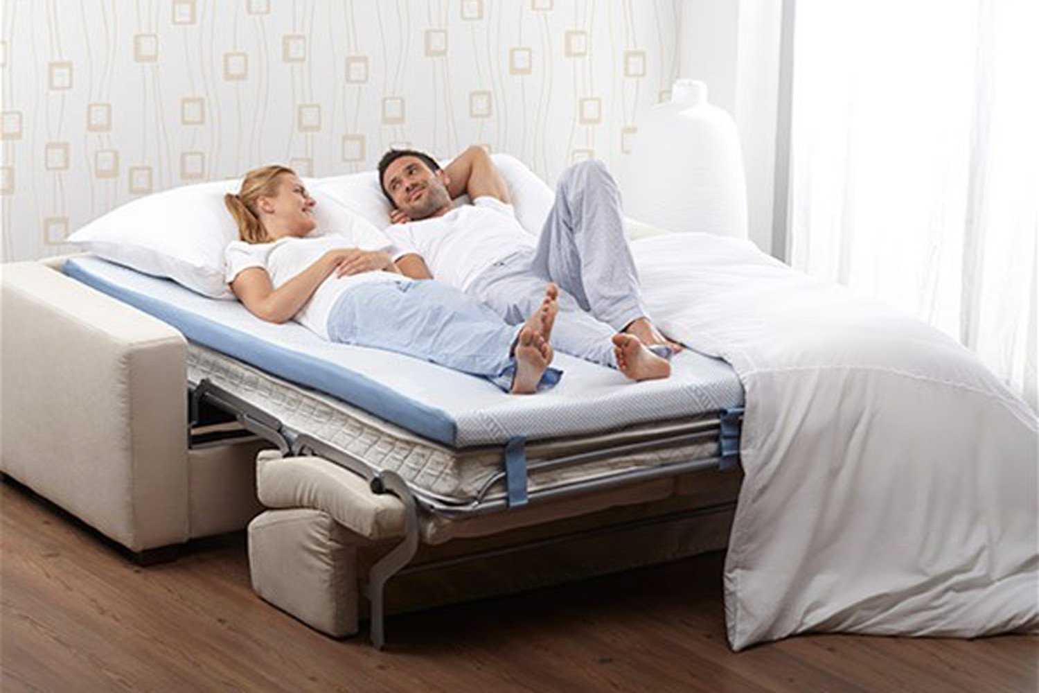 Как выбрать матрас для двуспальной кровати для людей с разным весом