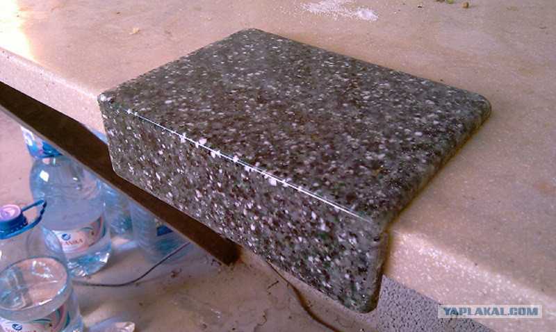 Столешница из жидкого камня своими руками и литьевые искусственные столешницы