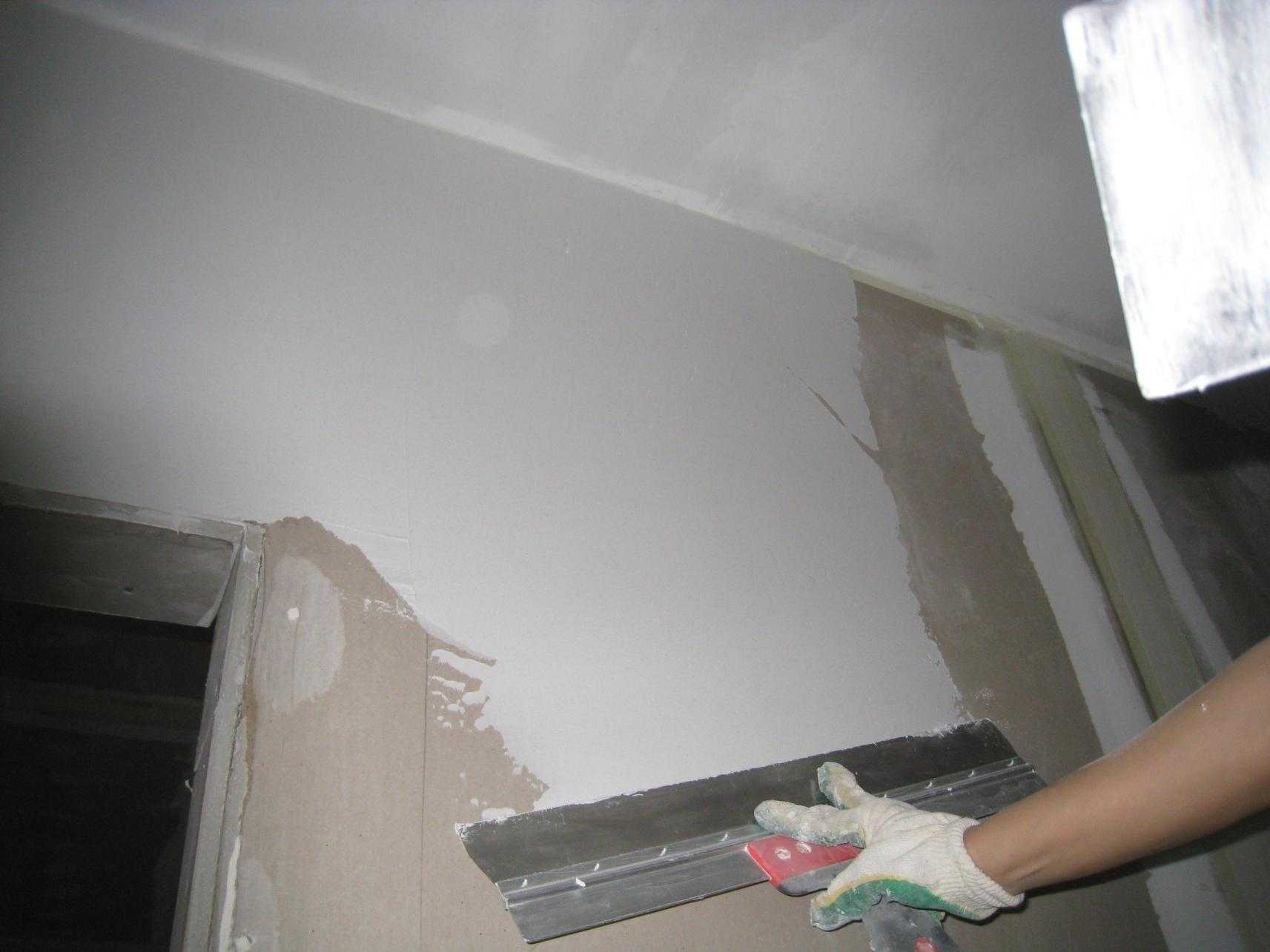 Подготовка стен под покраску - порядок работ + пошаговая инструкция