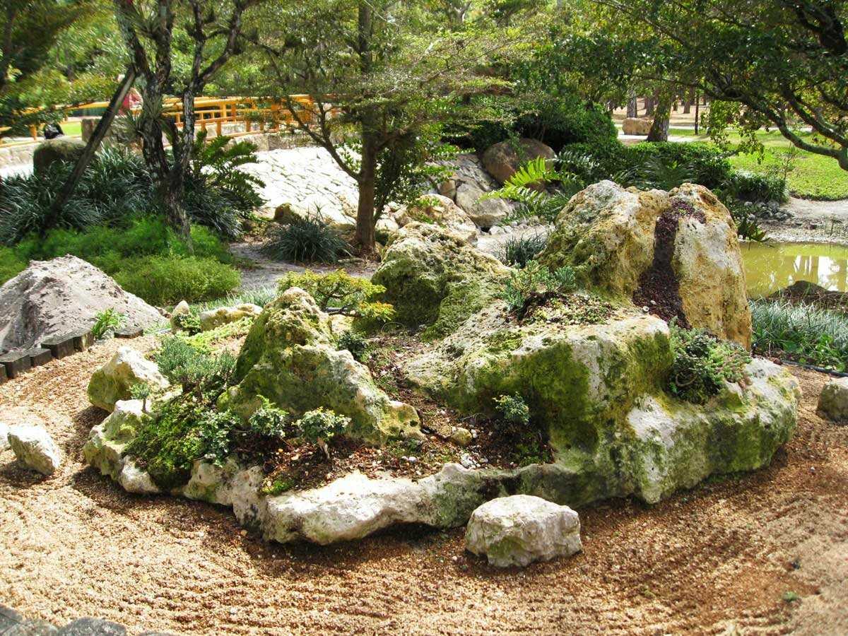 Сад камней своими руками на даче фото принципы составления композиций