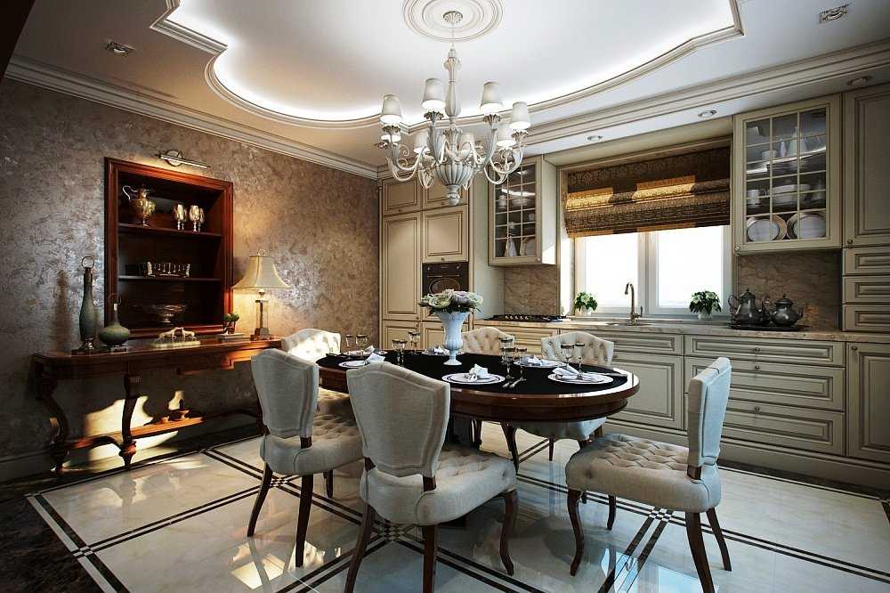 Кухня в классическом стиле: 45 фото дизайна интерьера | salon
