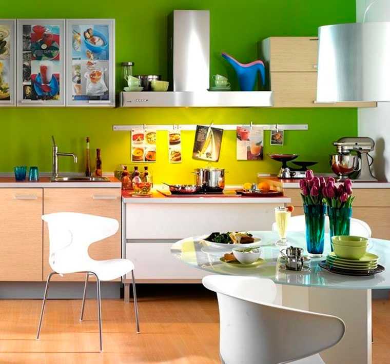 Правила сочетания цветов в интерьере кухни и лучшие решения в дизайне на фото от salon