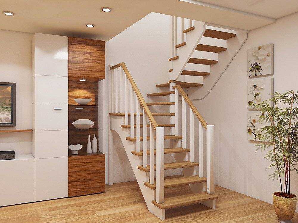 Проекты и фото деревянных лестниц в частном доме: 3 вида