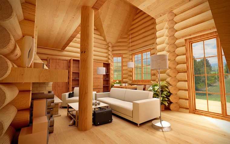 Внутренняя отделка дома из бруса, внутренняя отделка деревянного дома из бруса