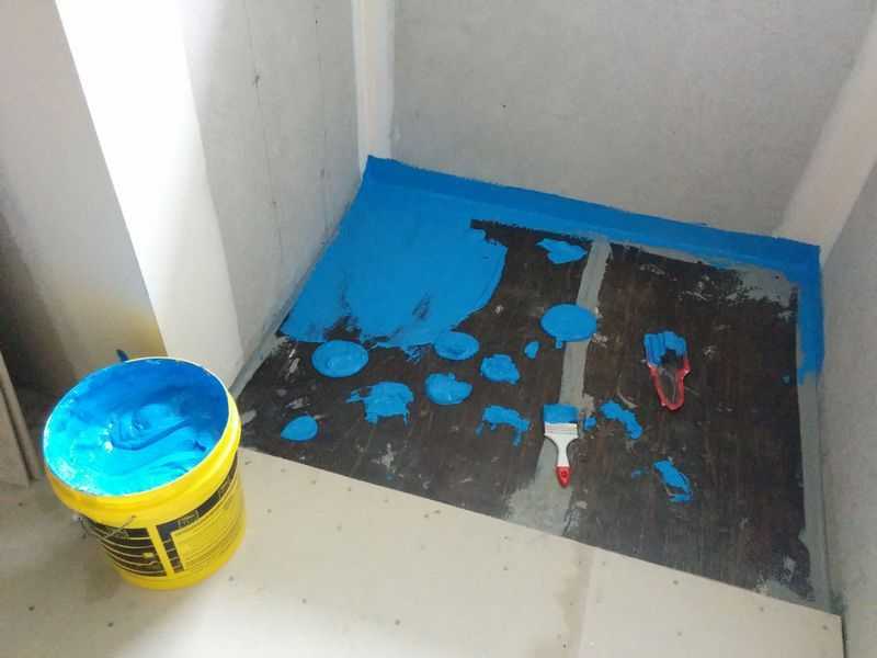 Гидроизоляция ванной комнаты под плитку: материалы, этапы работ