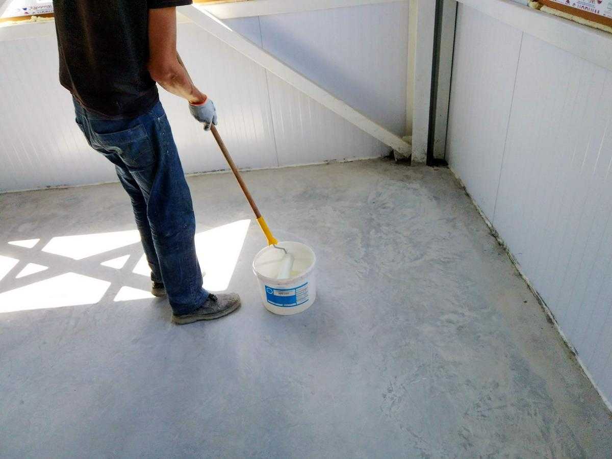 Чем покрасить бетон: покраска бетонных поверхностей