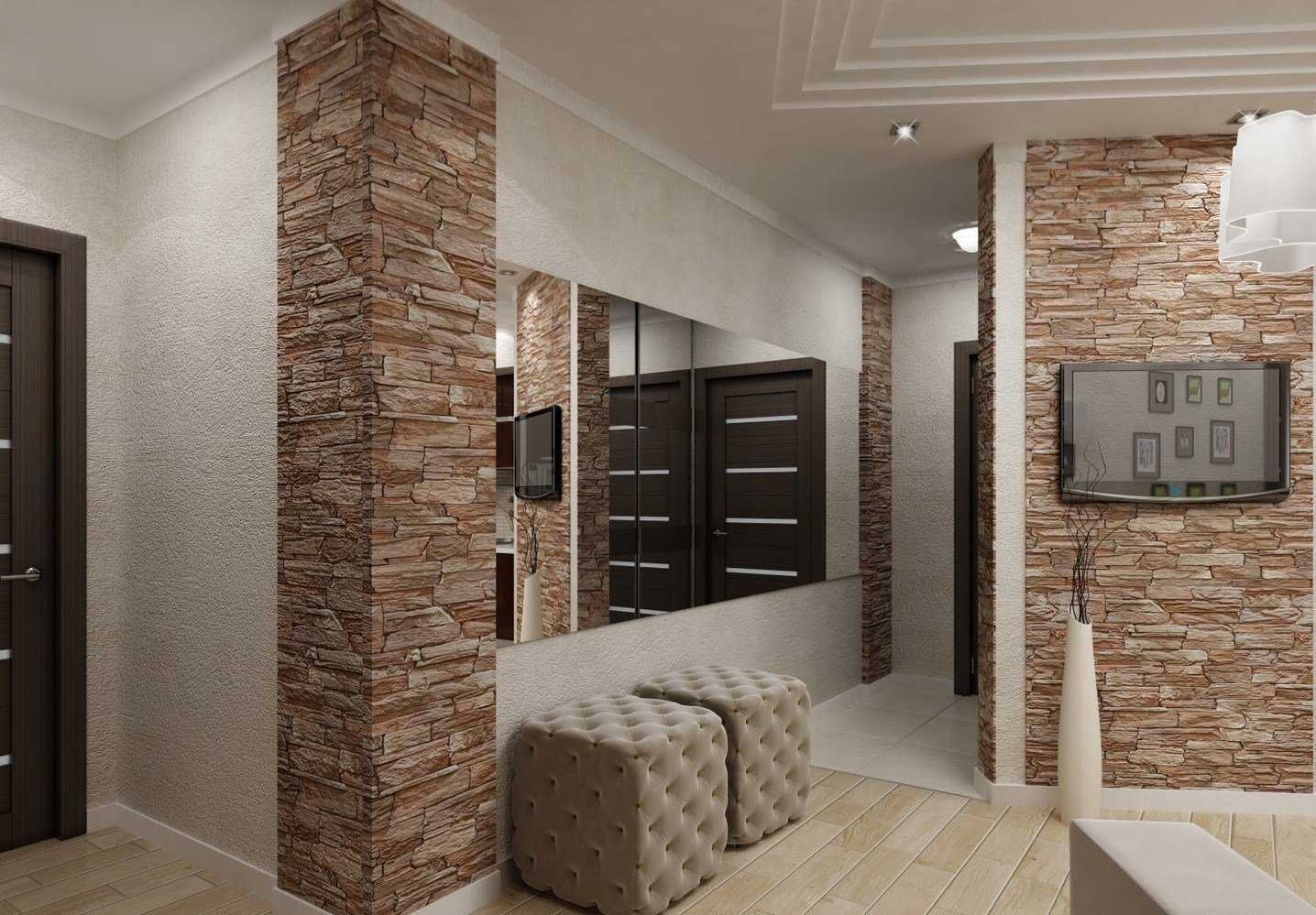 Внутренняя отделка стен с помощью декоративных панелей под кирпич - практичный и экономный способ преобразить помещение в соответствии с выбранным стилем