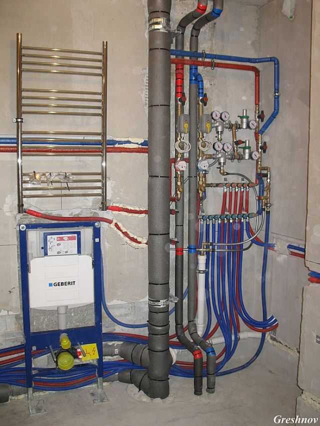 Разводка труб водоснабжения в квартире — схема устройства системы