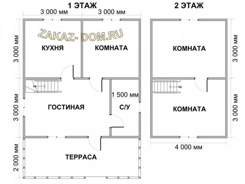 Проекты домов с мансардой 6x8 цены под ключ, проекты в москве