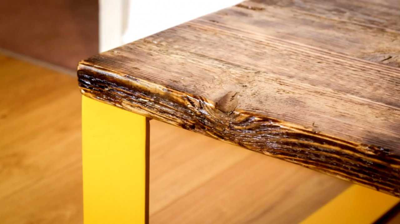Как состарить дерево своими руками. искусственное состаривание древесины в домашних условиях