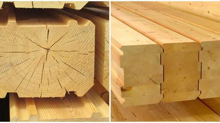 Профилированный брус или клееный брус – сравнение чем отличается какой лучше использовать для дома бани дачи Разница по параметрам: древесина влажность усадка размеры прочность и тд