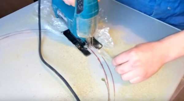 Как врезать раковину в столешницу - все о канализации